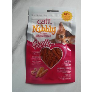 Friandises Catit Nibbly Grills – Poulet Crevette ou Homard  - Poulet arôme Crevette