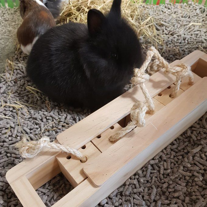 Sniffle `n snack puzzle en bois Amy