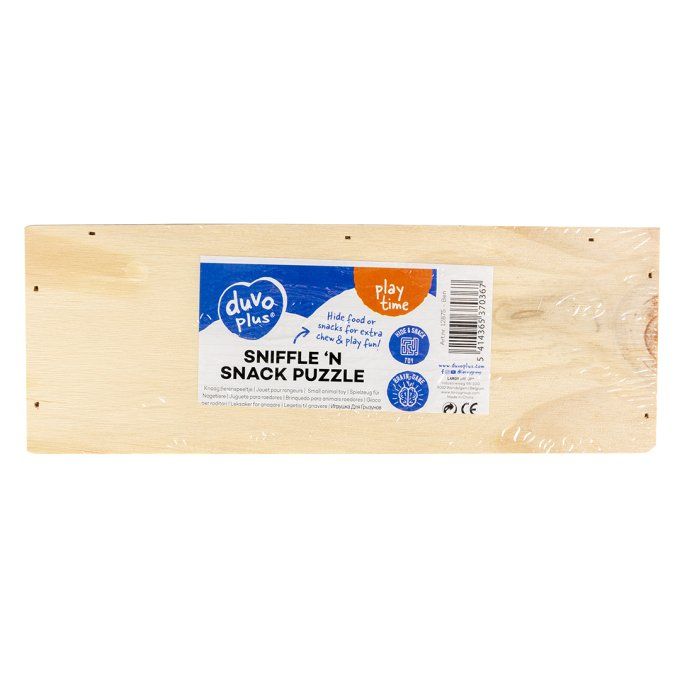Sniffle `n snack puzzle en bois Ben