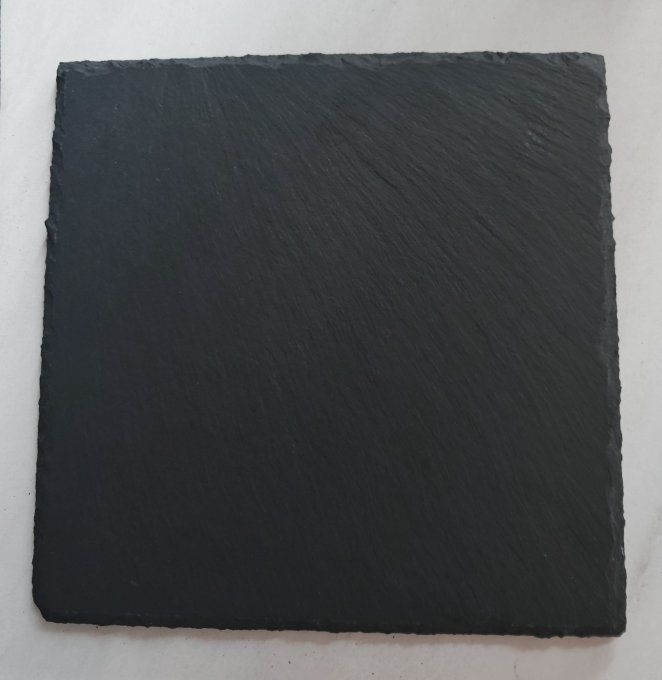 Ardoise sous-verre ou assiette