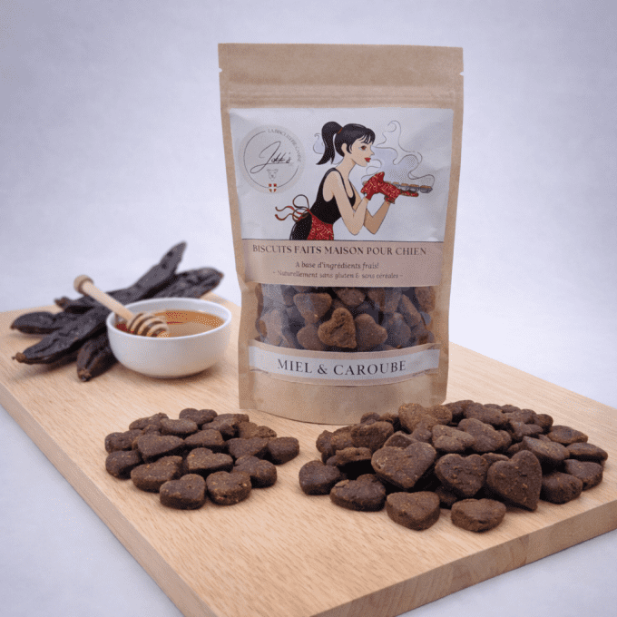  Friandises Jokk’s LBC – Cœurs Miel & Caroube