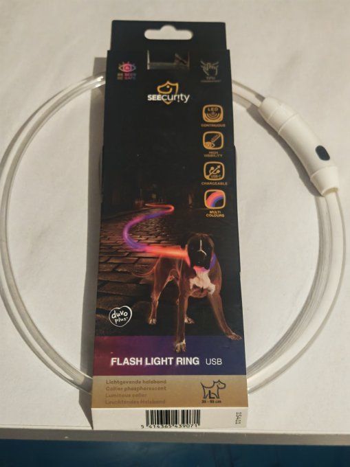 Collier de sécurité Duvoplus – LED Multicolore (Gamme Seecurity)