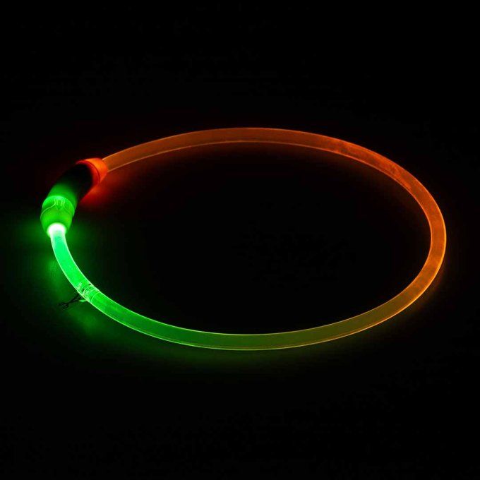 Collier lumineux multicolore