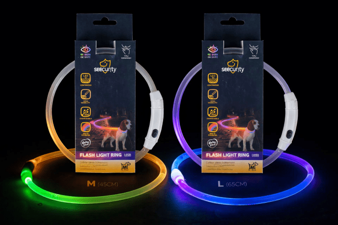 Collier de sécurité Duvoplus – LED Multicolore (Gamme Seecurity)