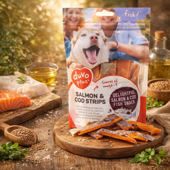 Friandises Fish! – Strips Saumon & Cabillaud