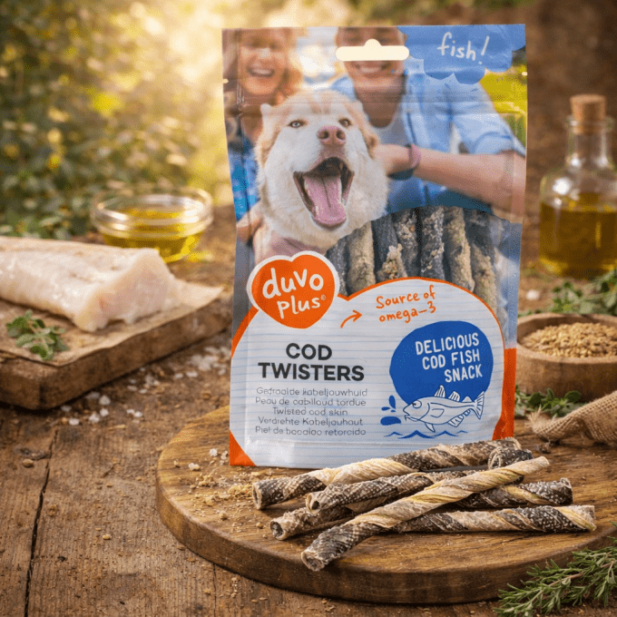 Friandises Fish! – Twisters de Cabillaud