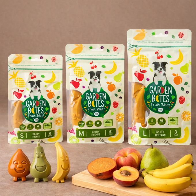 Friandises dentaires Duvoplus – Garden Bites Fruity Friends