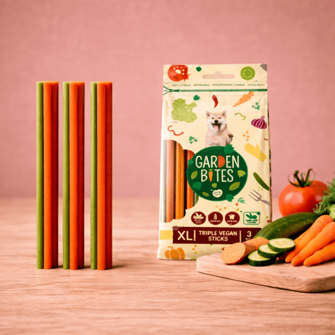 Friandises dentaires Duvoplus – Garden Bites Triple Veggie Stick