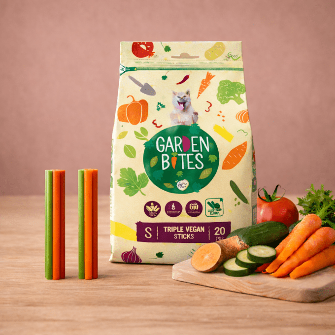 Friandises dentaires Duvoplus – Garden Bites Triple Veggie Stick