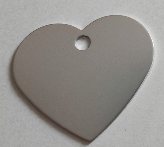 Médaille forme cœur