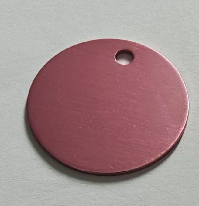 Médaille forme ronde