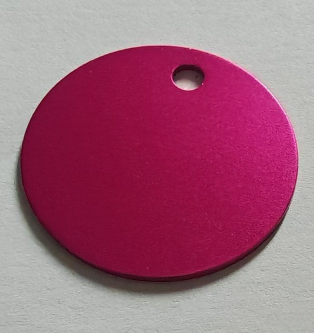 Médaille forme ronde