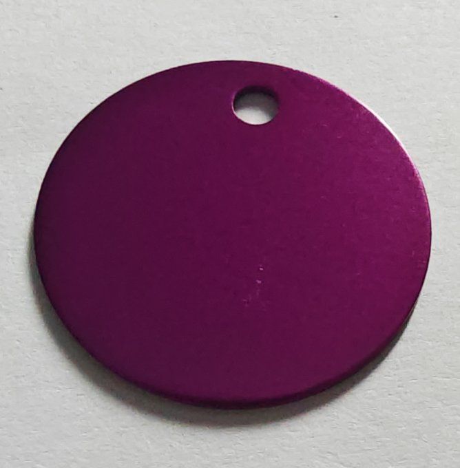 Médaille forme ronde