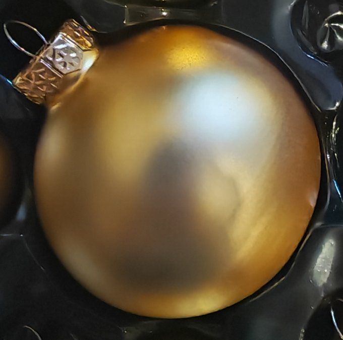Boule de Noël en verre