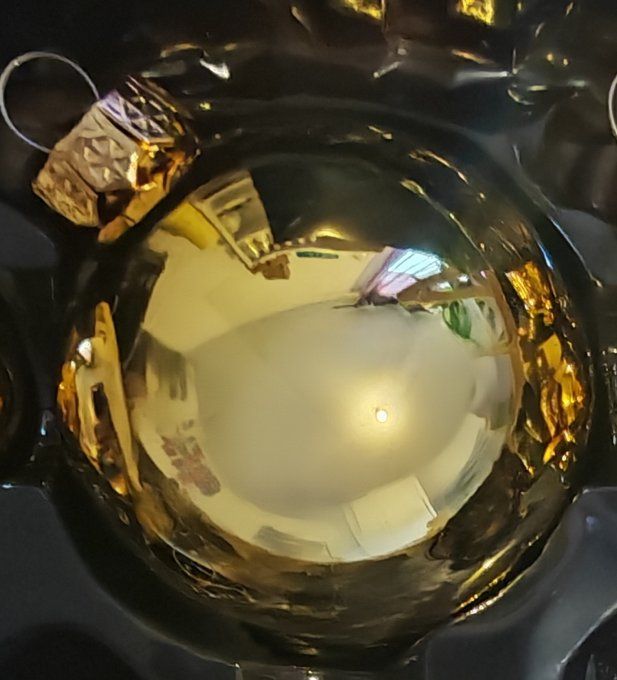 Boule de Noël en verre