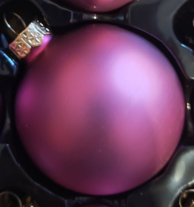 Boule de Noël en verre