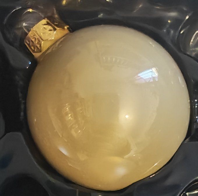 Boule de Noël en verre