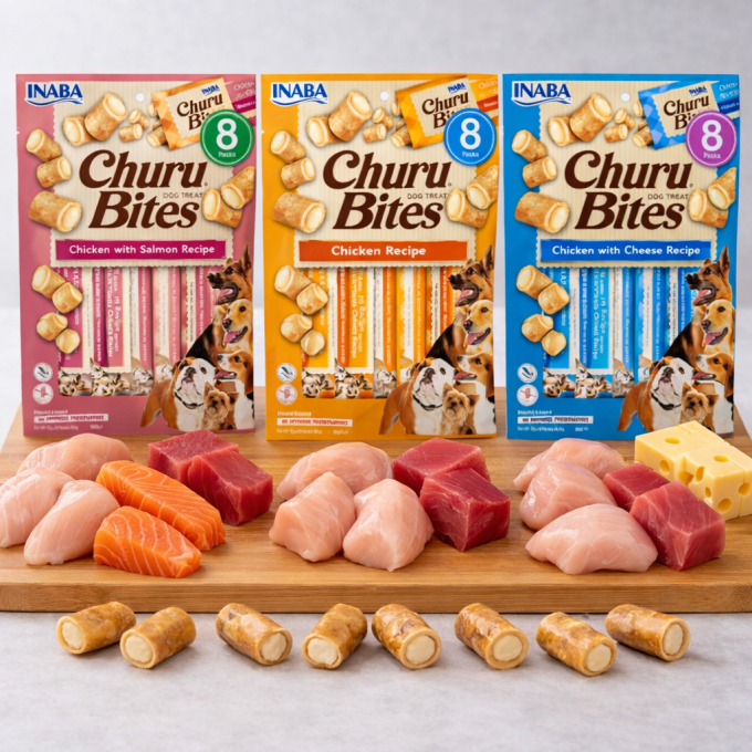 Friandises Inaba – Churu Bites Double Texture