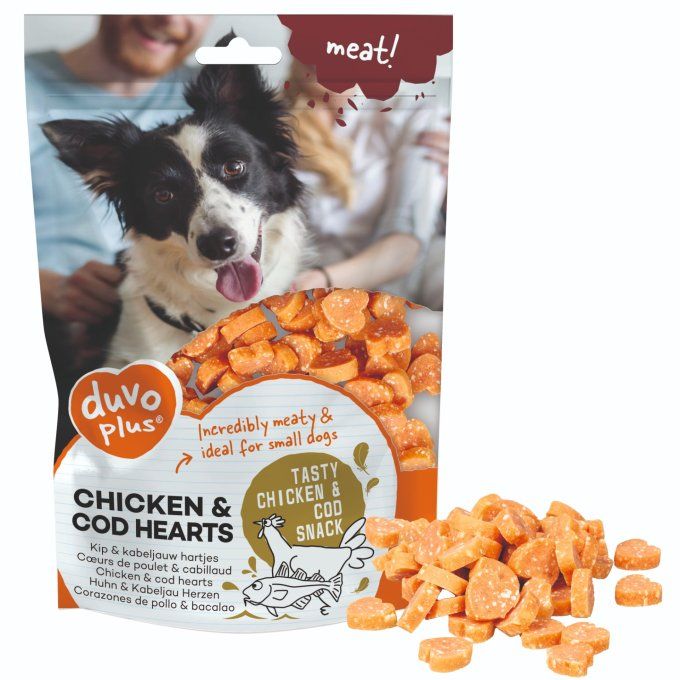 Meat cœur poulet cabillaud