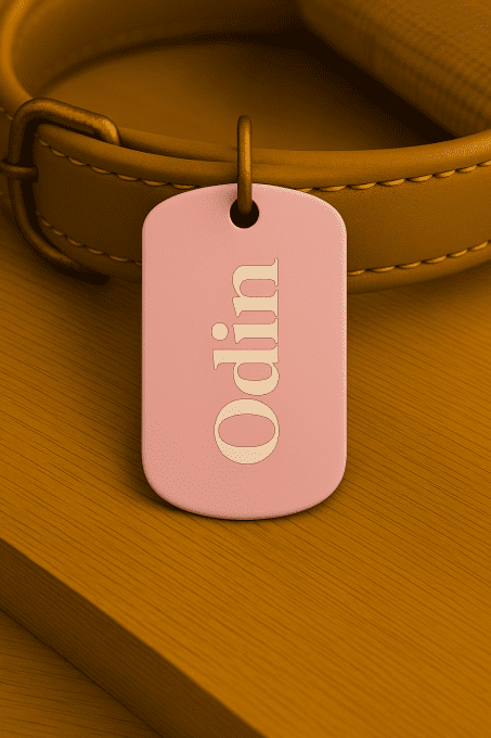 Médaille Personnalisée Plaque Militaire – Gravure Laser