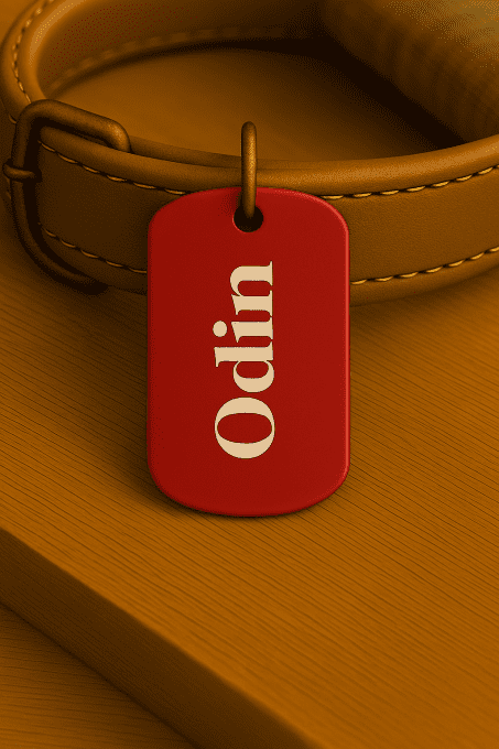 Médaille Personnalisée Plaque Militaire – Gravure Laser