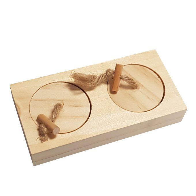 Sniffle `n snack puzzle en bois Cas