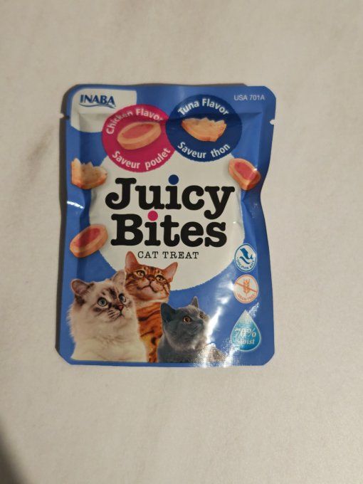 Friandises Inaba Juicy Bites – 2 Formes & 2 Saveurs 