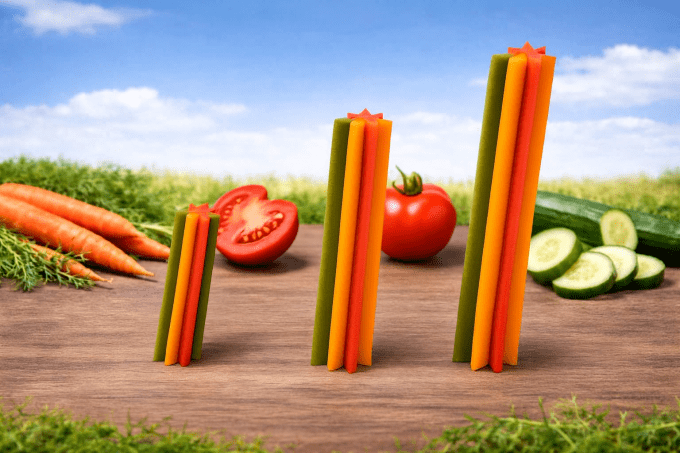 Friandises dentaires Duvoplus – Garden Bites Triple Veggie Stick