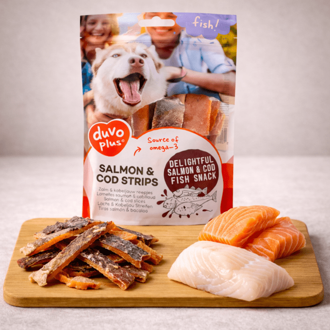 Friandises Fish! – Strips Saumon & Cabillaud